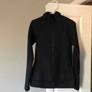 Under Armour black zip up size small.